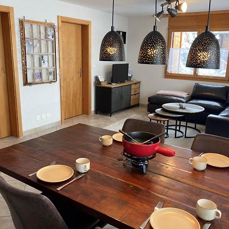 Ferienwohnung Haus Lotus, Riederalp Moosfluhbahn Exterior foto