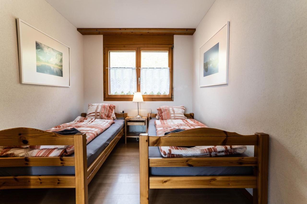 Ferienwohnung Haus Lotus, Riederalp Moosfluhbahn Exterior foto