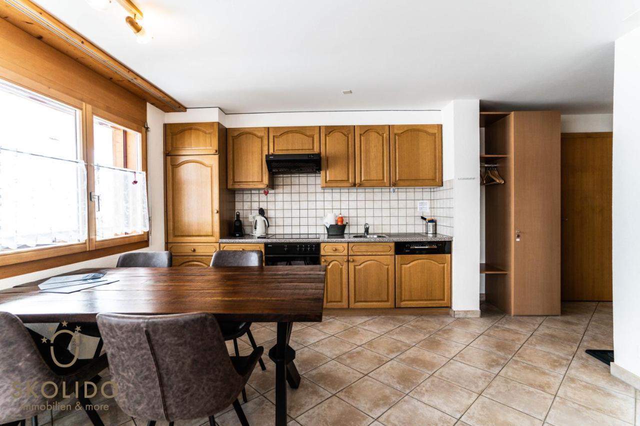 Ferienwohnung Haus Lotus, Riederalp Moosfluhbahn Exterior foto
