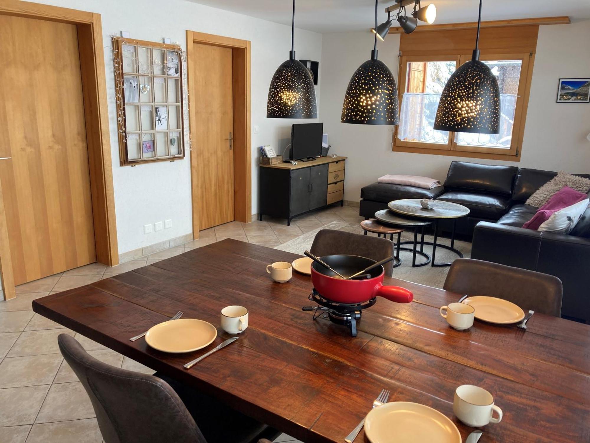 Ferienwohnung Haus Lotus, Riederalp Moosfluhbahn Exterior foto
