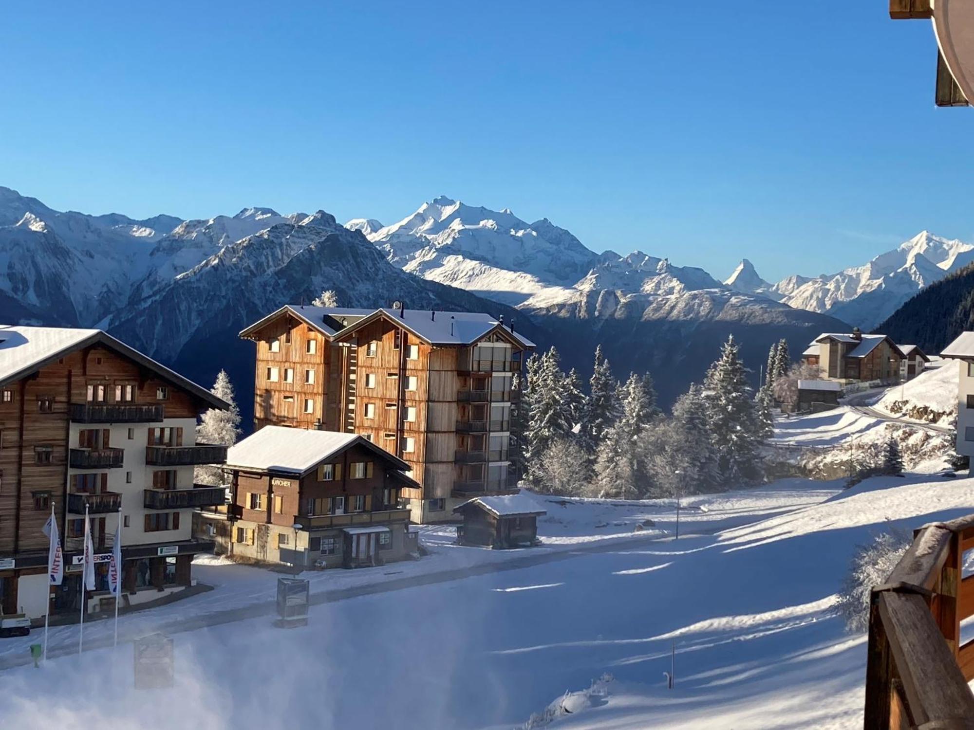 Ferienwohnung Haus Lotus, Riederalp Moosfluhbahn Exterior foto